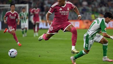 رجل مباراة ريال مدريد وريال بيتيس في الدوري الإسباني