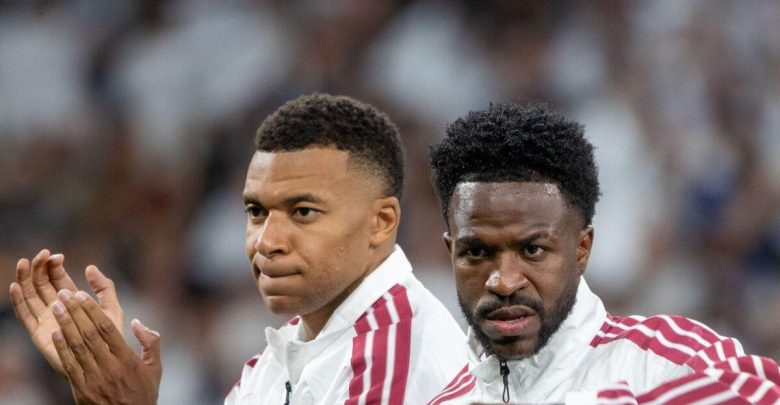 ريال مدريد يدافع عن فينيسيوس ومبابي بعد واقعة قميص سبتة أمام إلتشي