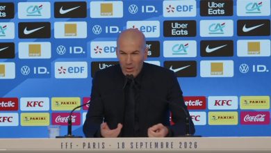 زيدان يعلن قائد منتخب فرنسا.. ويتهرب من النقاش حول الكرة الذهبية