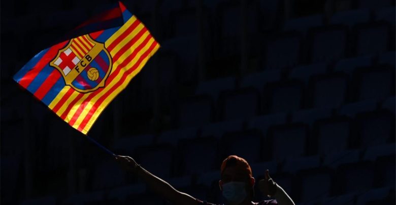 صورة | إصابة خطيرة للاعب برشلونة الجديد