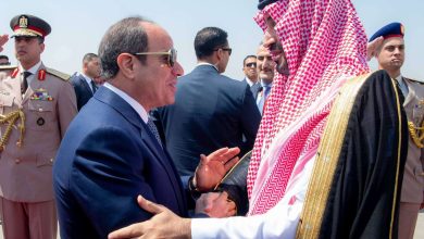 عاجل.. الرئيس السيسي يستقبل ولي العهد السعودي بمطار القاهرة