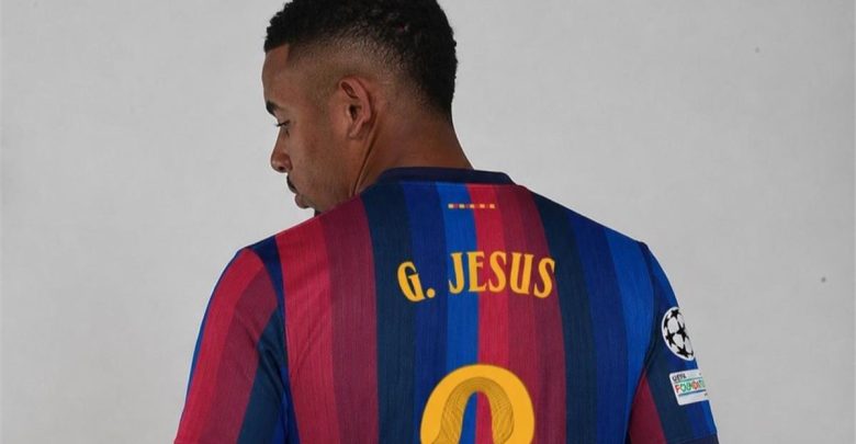 عاجل ورسميًا | برشلونة يعلن تعاقده مع جابرييل جيسوس
