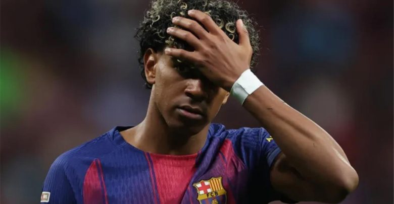 غياب لامين يامال عن تدريبات برشلونة.. وموقفه من مواجهة فالنسيا