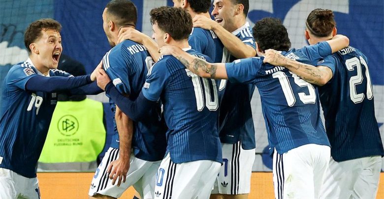 فيديو | ألمانيا "كلوب" تتلقى خسارة صادمة أمام اليونان في دوري الأمم الأوروبية