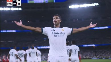 فيديو | بيلينجهام يسجل هدف ريال مدريد الثالث أمام رايو فاليكانو