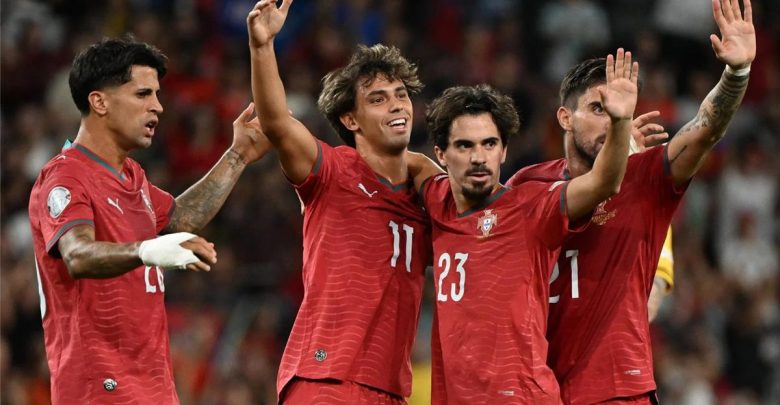 فيديو | رونالدو يشارك في فوز البرتغال على ويلز.. وهالاند يقود النرويج لتخطي الدنمارك