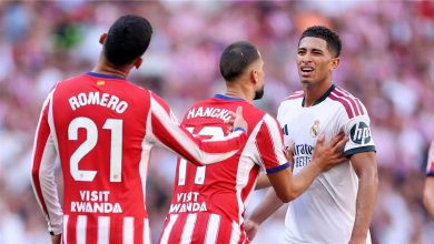 فيديو | "كل القرارات في صالحهم".. رد فعل غاضب من روميرو بين شوطين مباراة ريال مدريد وأتلتيكو