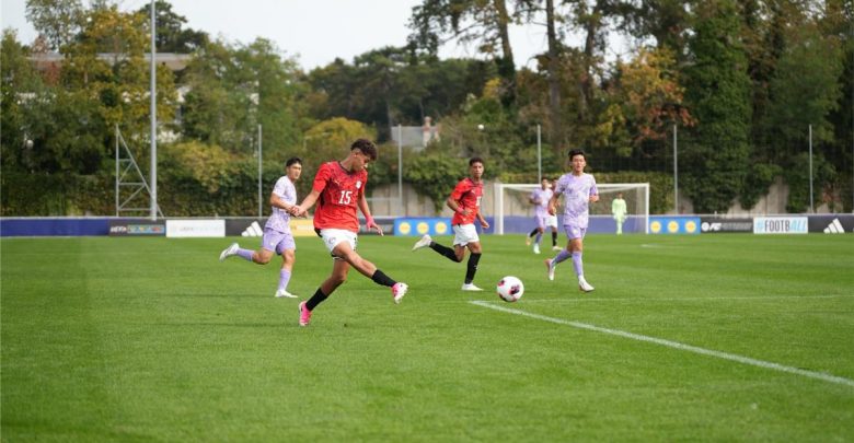 فيديو | منتخب مصر للناشئين يخسر أمام إنجلترا بثنائية في دورة الصداقة الودية