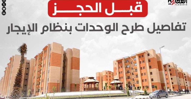 قبل الحجز.. تفاصيل طرح الوحدات بنظام الإيجار