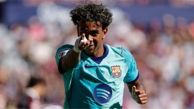 لامين يامال يسجل هدف برشلونة الثالث أمام ليفانتي