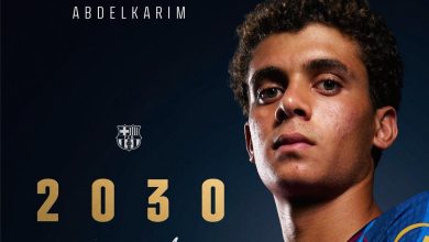 "لن ينتقل هالاند المصري إلى ريال مدريد".. ردود فعل رائعة من جماهير برشلونة على تجديد عقد حمزة عبد الكريم