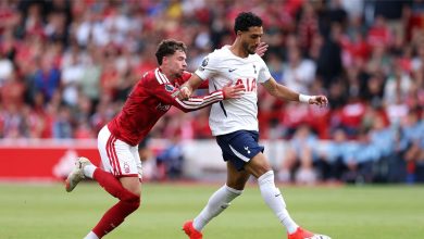 مرموش يوجه رسالة بعد تعادل توتنهام المخيب مع نوتينجهام في الدوري الإنجلزي