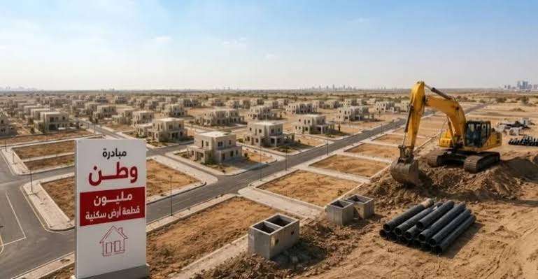 مليون قطعة أرض سكنية.. العراق يطلق «مبادرة وطن».. مليون قطعة أرض سكنية للمواطنين خلال أكتوبر