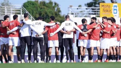 منتخب مصر يختتم تدريباته استعدادًا لمواجهة جنوب السودان