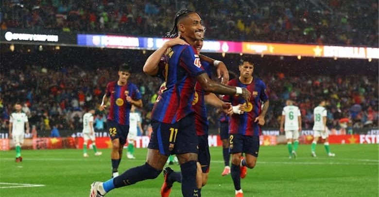 موعد مباراة برشلونة القادمة بعد الفوز على راسينج سانتاندير في الدوري الإسباني