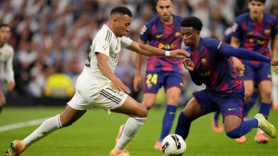موقف كيليان مبابي من مباراة ريال مدريد وبرشلونة في الكلاسيكو