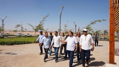 نائب رئيس هيئة المجتمعات العمرانية الجديدة يتفقد مشروعات التنمية والخدمات بمدينة سوهاج الجديدة
