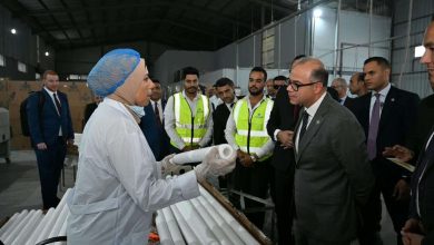 وزير الاستثمار يتفقد مصنع «بيورلايف» بدمياط ويوجّه بتنسيق كامل لتعزيز التصدير
