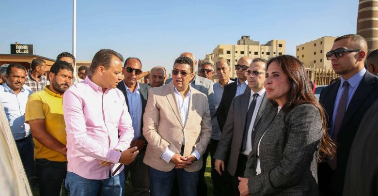 وزيرة الإسكان تتفقد أعمال التنمية ورفع الكفاءة بمنطقة بيت الوطن في مدينة القاهرة الجديدة (صور)