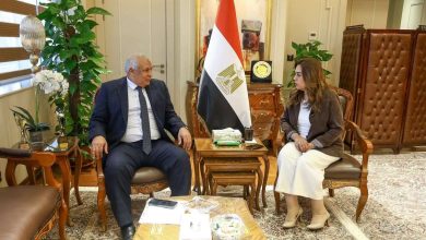 وزيرة التنمية المحلية تتابع مع محافظ مطروح الموقف التنفيذي لمشروعات الخطة الاستثمارية