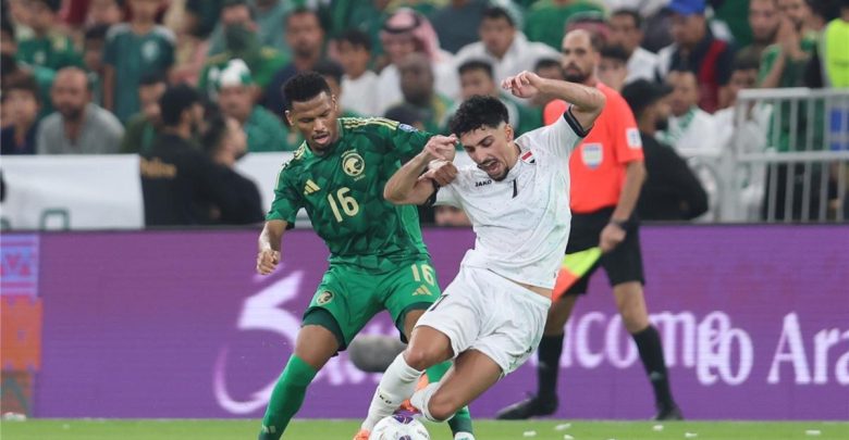 ‎موعد والقنوات الناقلة لمباراة السعودية والعراق اليوم في كأس الخليج "خليجي 27"
