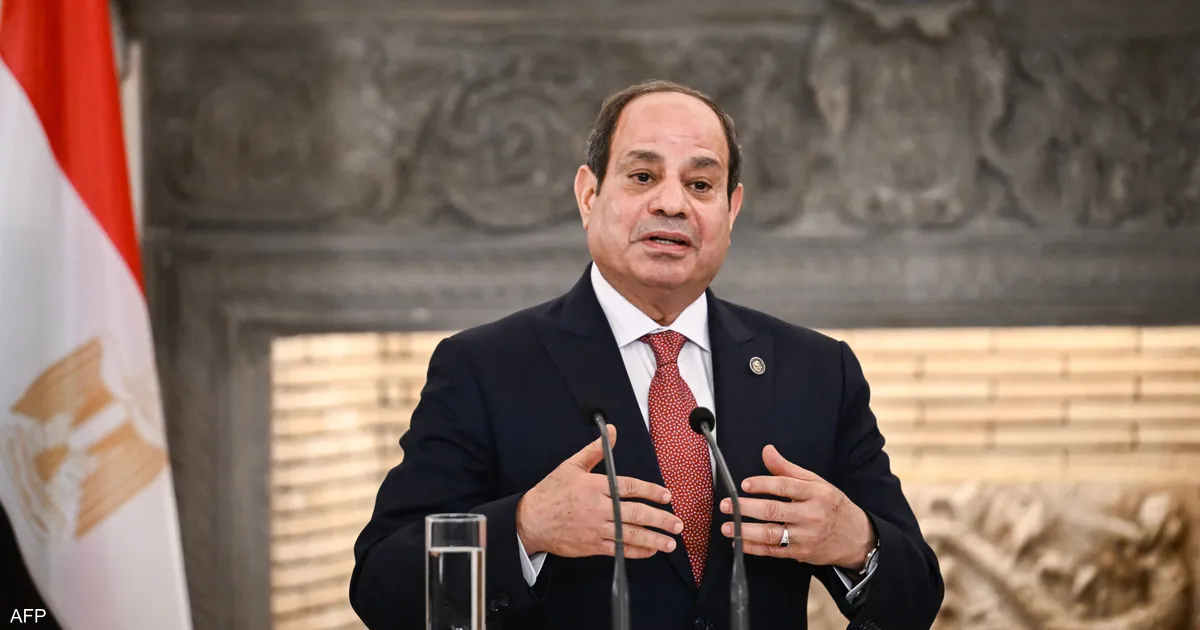 الرئيس السيسي يؤكد رفض مصر المساس بأمن السعودية والممرات البحرية الدولية