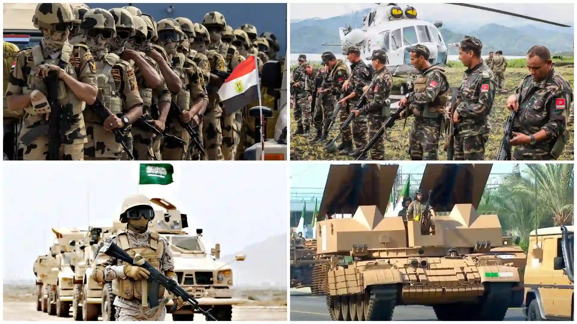 أكبر 10 جيوش عربية من حيث عدد الجنود ودولة تقترب من الانضمام إلى أكبر جيوش العالم