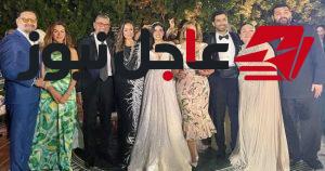 كريم أشرف مصيلحي يحتفل بزفافه بحضور إلهام شاهين وداليا البحيري