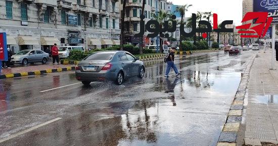 الأمطار الغزيرة والتقلبات الجوية تضرب الإسكندرية ومناطق متفرقة اليوم