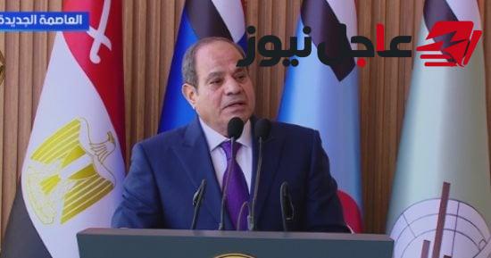 الرئيس السيسي ينفي أي دور لعائلته أو أقاربه في حكم مصر ويؤكد عدم ملائمة هذا الكلام