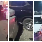 تفاصيل حادث اصطدام قائد سيارة بالمركبات وهروبه في العاشر من رمضان