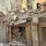 انهيار عقار مكون من 4 طوابق في أبو قير بالإسكندرية يناقش مخاطر المباني القديمة