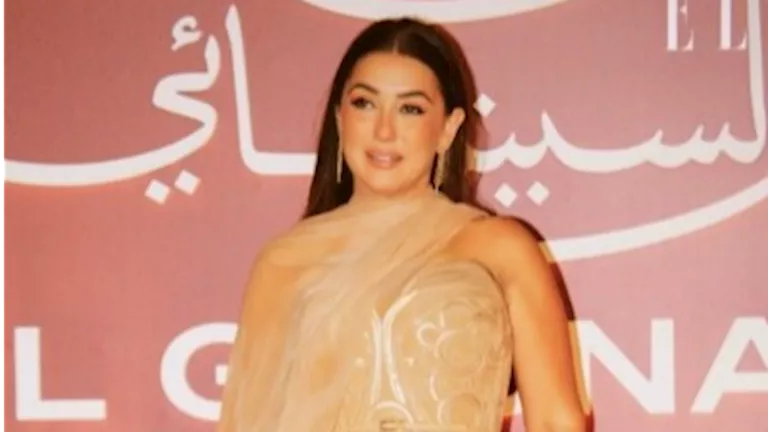 عمرو يوسف يثني على إطلالة زوجته كندة علوش في حفل افتتاح مهرجان السينما