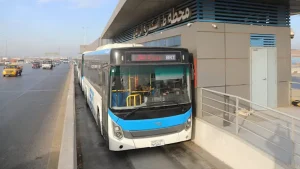 الأتوبيس الترددي يوضح أسباب تعطل حركة التقاطر بعد محطة المرج