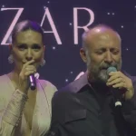 خالد أرغنش نجم حريم السلطان يفاجئ زوجته برقصة أثناء غنائها