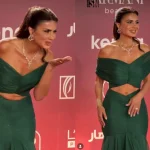 نجلاء بدر تخطف الأنظار بإطلالة جريئة وتفجر مفاجأة في مهرجان الجونة السينمائي