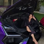 محمد سامي يهدي مي عمر سيارة لامبورجيني فارهة ويتحدث عن قيمتها في السعودية
