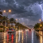 الأرصاد تحذر من أمطار رعدية وسيول غزيرة على 9 مناطق في السعودية