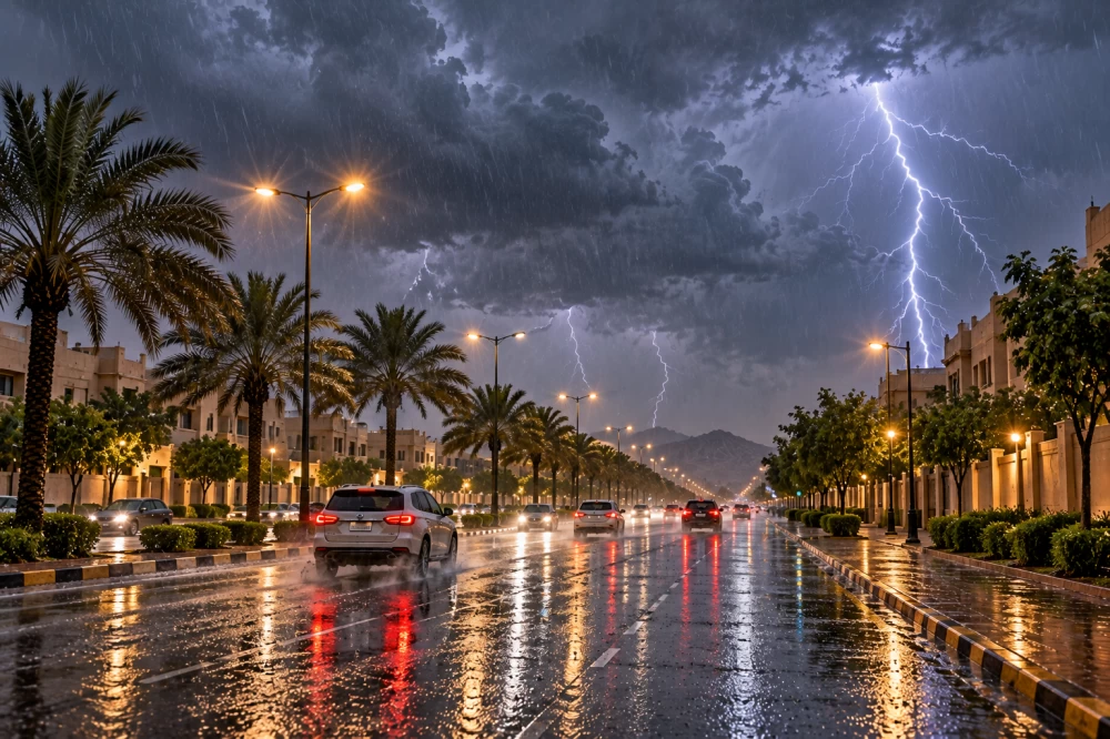 الأرصاد تحذر من أمطار رعدية وسيول غزيرة على 9 مناطق في السعودية
