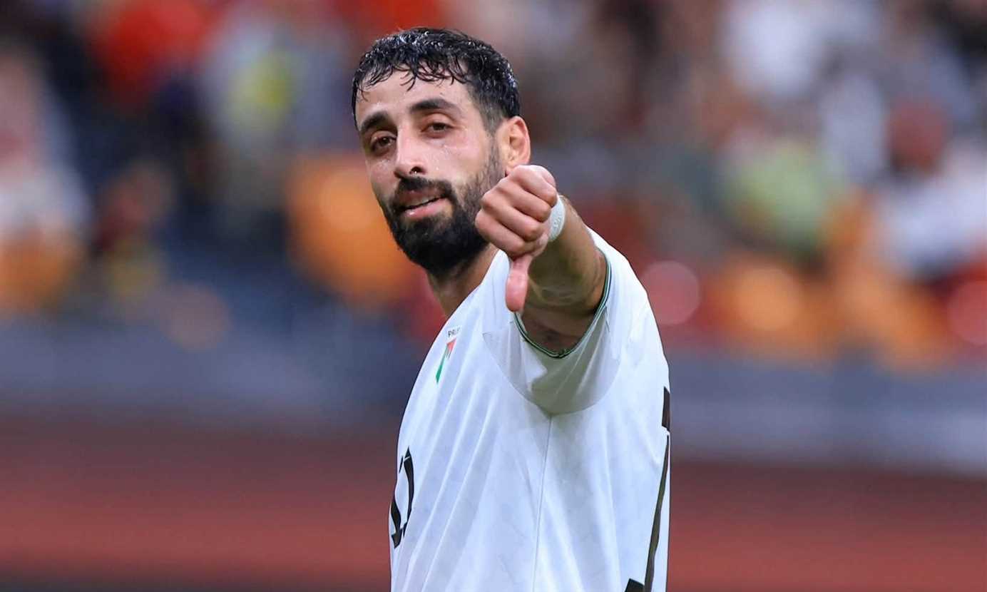 الدباغ يقود منتخب فلسطين لتحقيق أول فوز تاريخي بخماسية في وجه الصين
