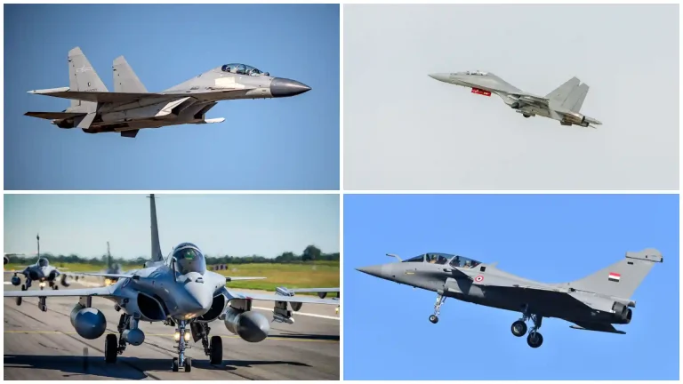 مقاتلات رافال المصرية تستهدف J-16 الصينية في تدريبات نسور الحضارة 2026 بالصواريخ بعيدة المدى
