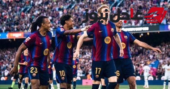 برشلونة ينتصر على خيتافي 3-0 وحمزة عبد الكريم يشارك للمرة الثانية في الليجا