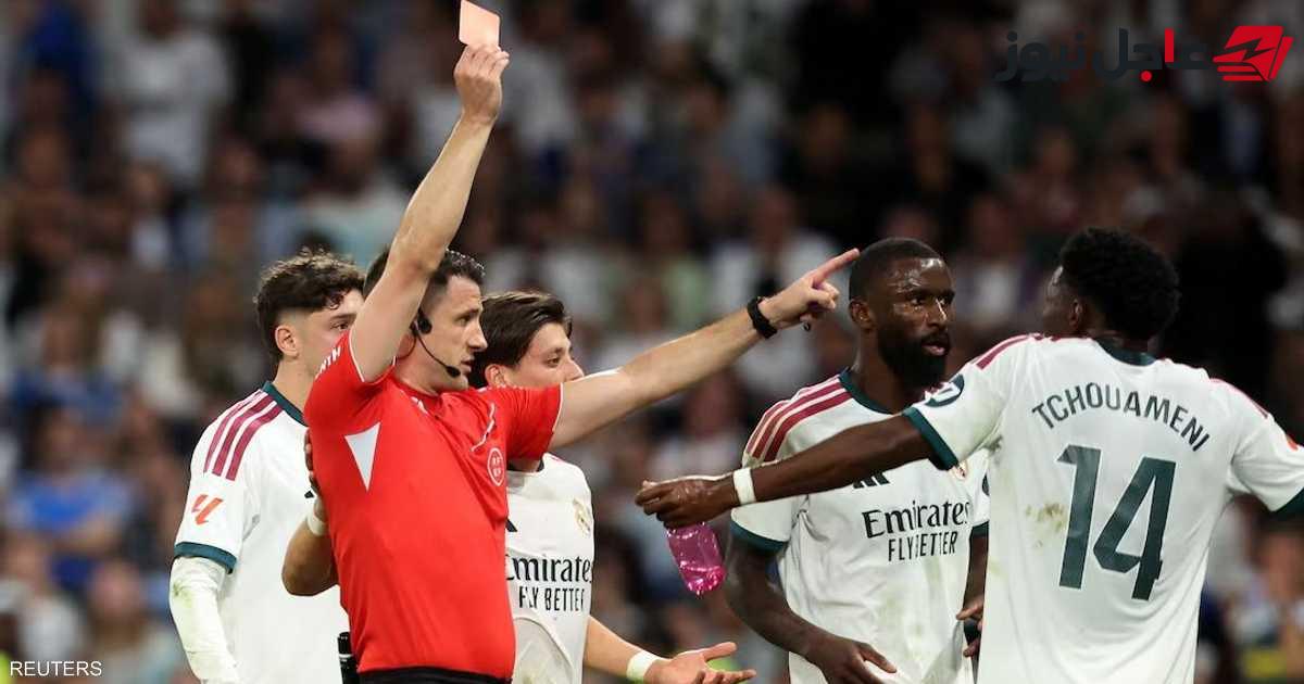 تسجيلات الفار تكشف تفاصيل طرد فينيسيوس أمام فياريال في الدوري الإسباني
