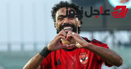 حسين الشحات يقترب من دخول قائمة أكثر 10 هدافين في تاريخ الأهلي بهدف وحيد