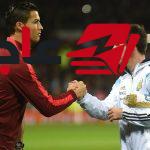 رونالدو يودع ليونيل ميسي بعد مباراته الأخيرة مع منتخب الأرجنتين