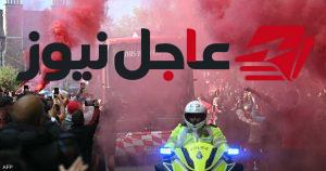 فوضى في أنفيلد بعد فوز مانشستر سيتي واعتقالات وإصابة شرطي خلال المباراة
