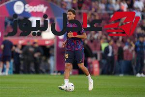نقاش داخلي في برشلونة حول مستقبل حمزة عبد الكريم مع الفريق